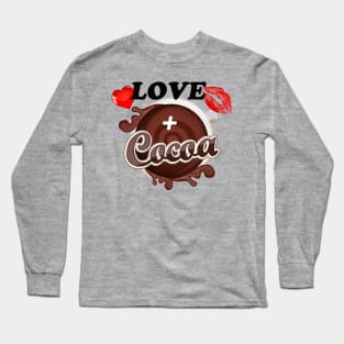 LOVE AND COCOA Long Sleeve T-Shirt